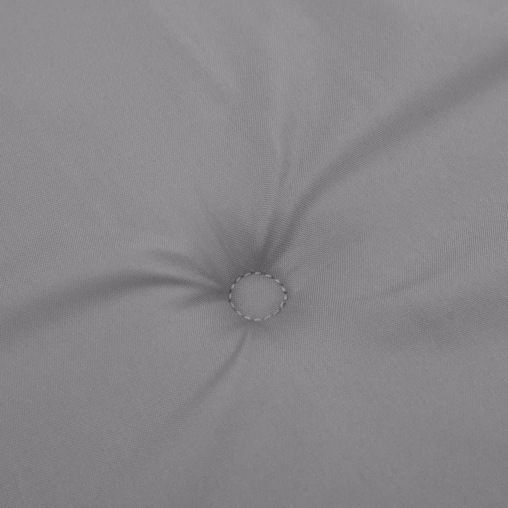 Blazine za vrtne stole 4 kosi sive 120x50x3 cm blago - slika 8