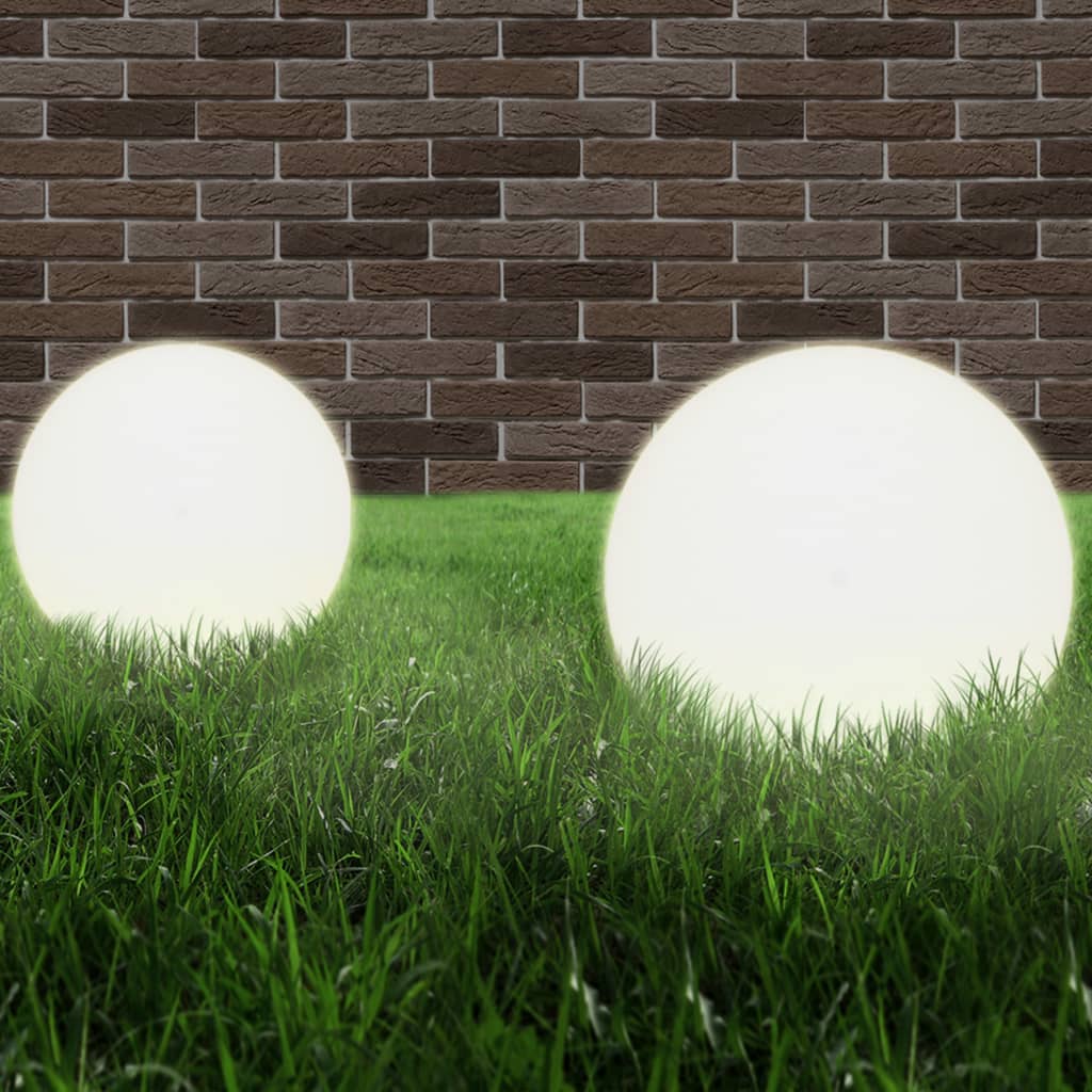 LED okrogle svetilke | 2 kos. | Ø40 cm | PMMA