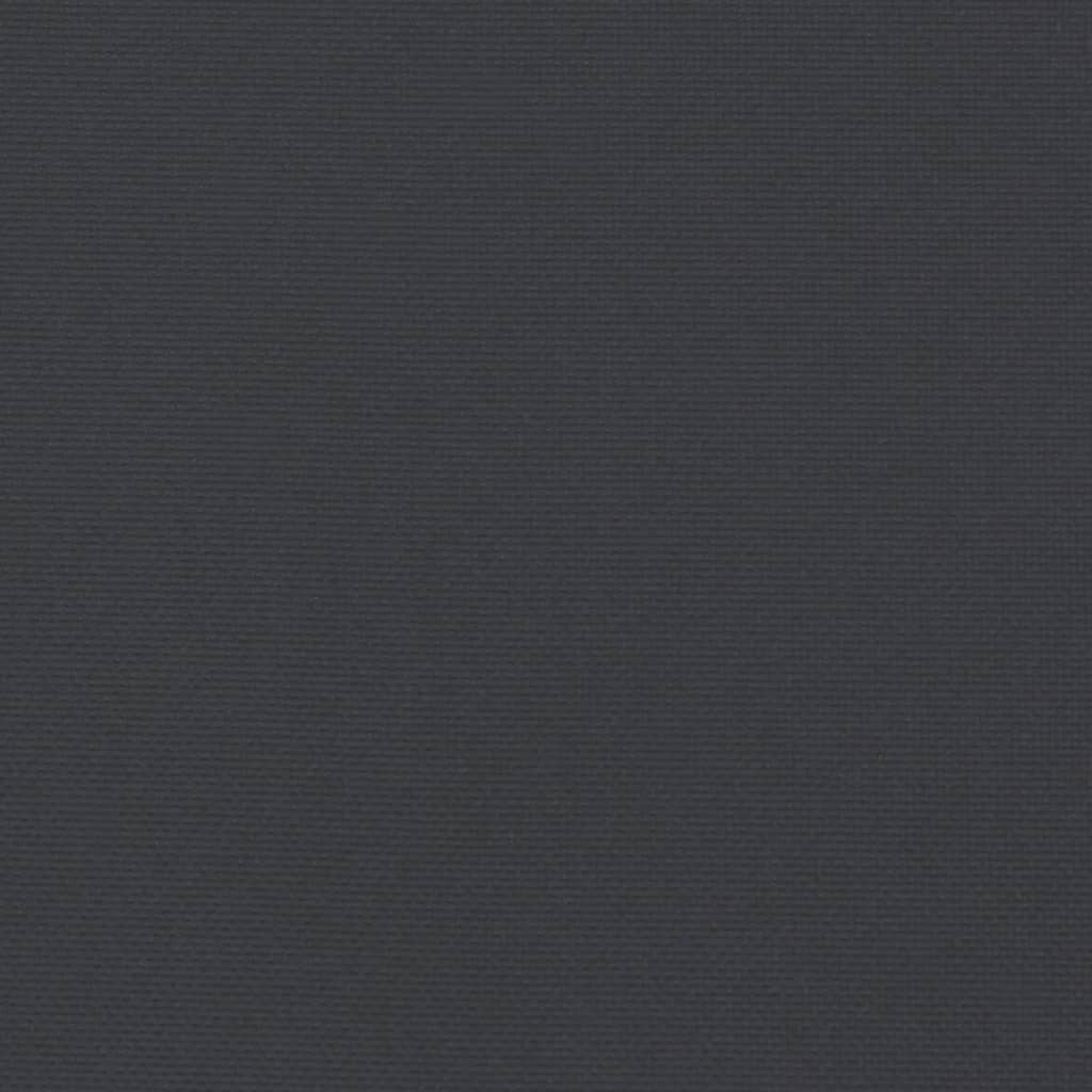 Blazine za vrtne stole 4 kosi črne 120x50x3 cm blago - slika 9