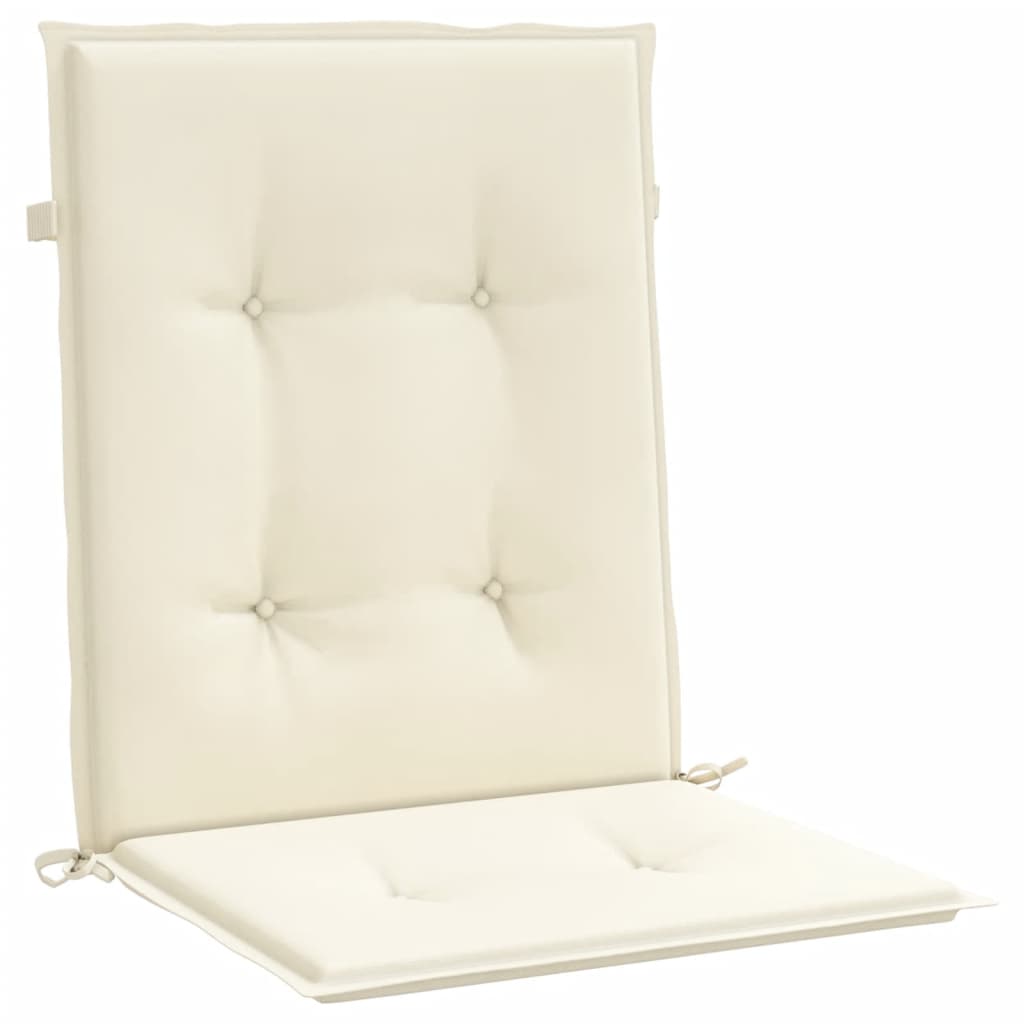 Blazine za vrtne stole 4 kosi bež 100x50x3 cm oxford tkanina - slika 5