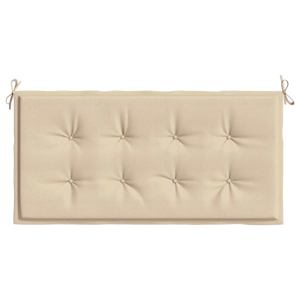 Blazina za vrtno klop črna 150x50x4 cm oxford tkanina - slika 4