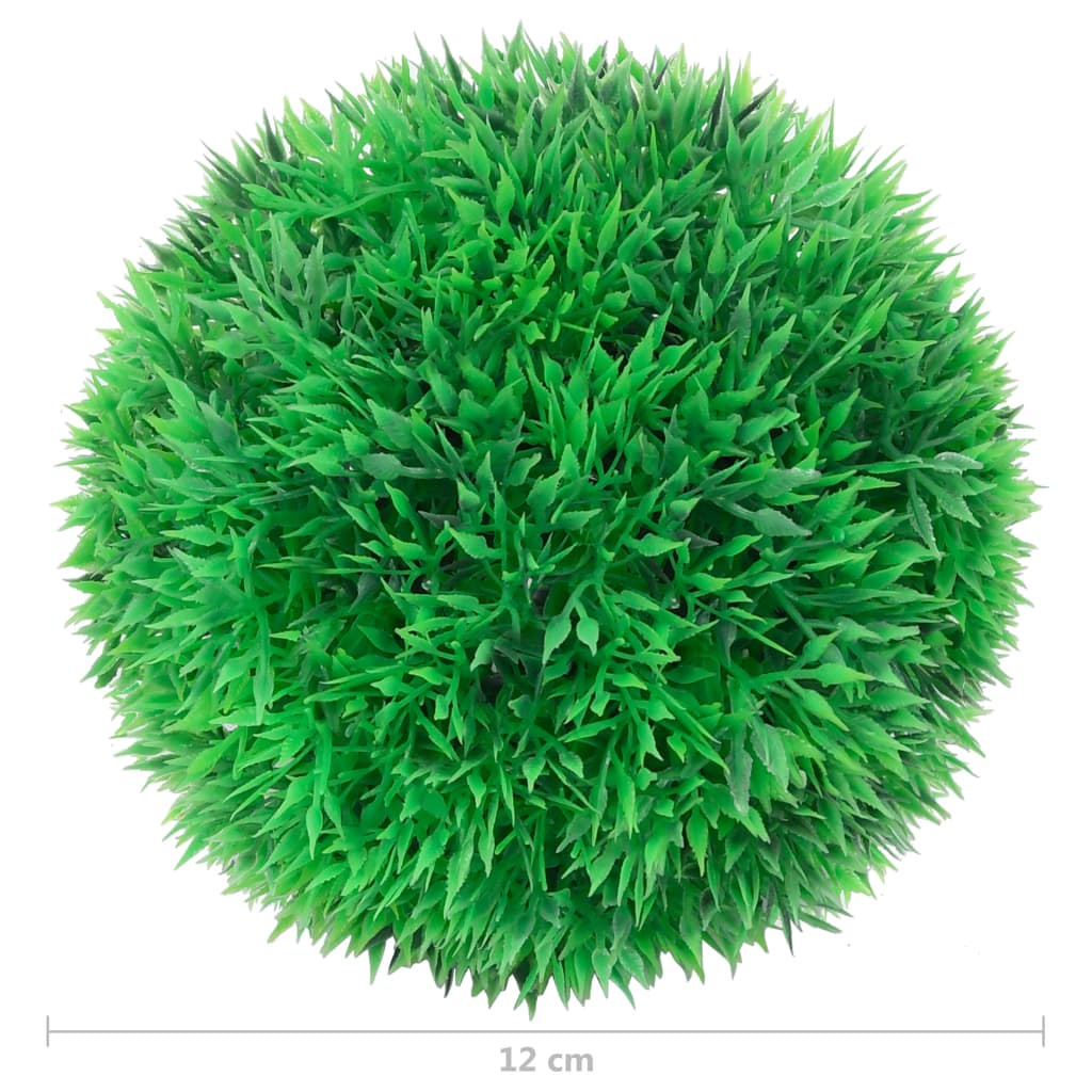 Umetni pušpani okrogli 4 kosi 12 cm - slika 4
