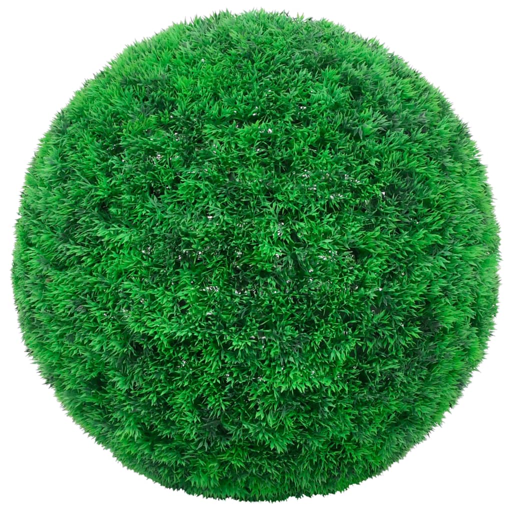 Umetni pušpani okrogli 2 kosa 35 cm - slika 2