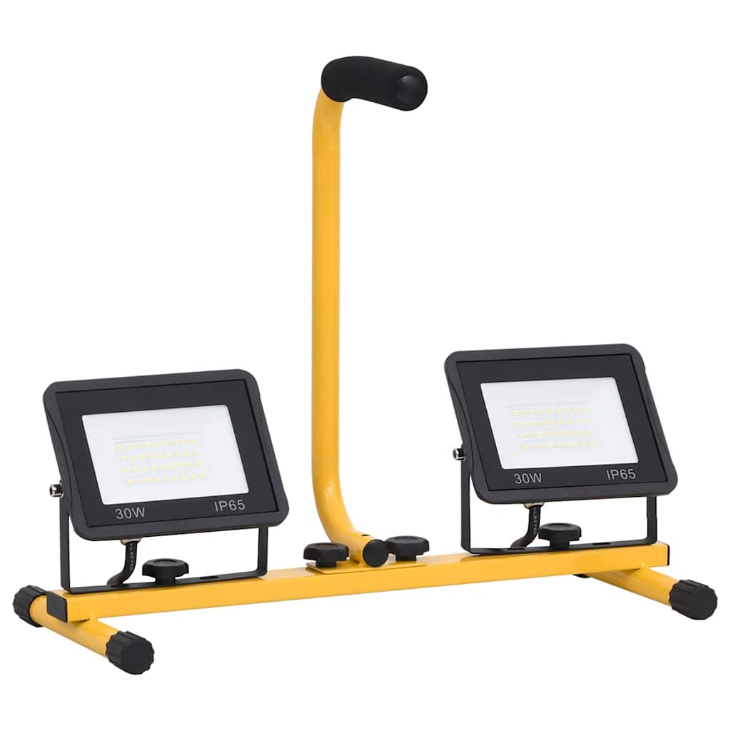 LED reflektor z ročajem | 30 W | Hladno bela - slika 3