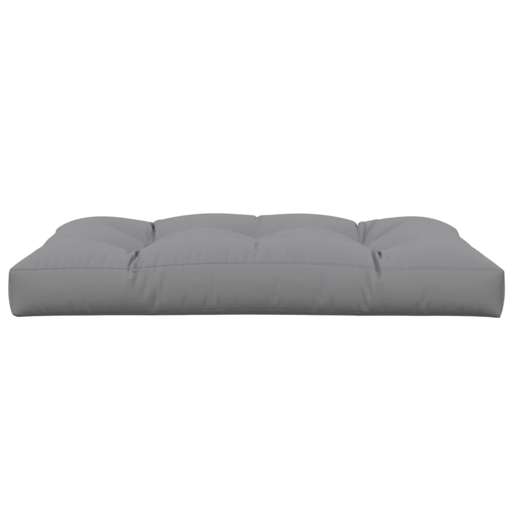 Blazina za palete siva 120x80x12 cm blago - slika 4