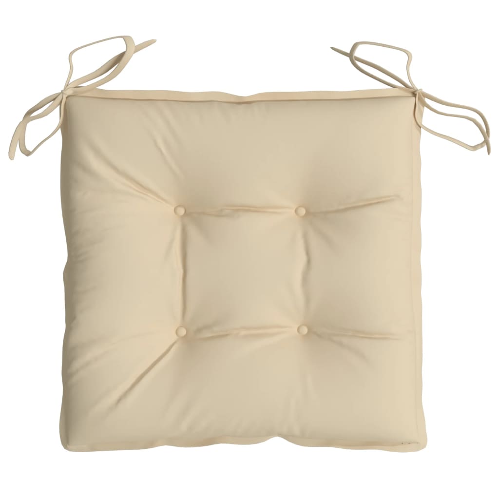 Blazine za palete 6 kosov bež 50x50x7 cm oxford tkanina - slika 6