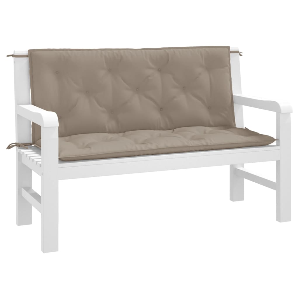 Blazina za vrtno klop 2 kosa antracit 120x50x7cm oxford tkanina - slika 3