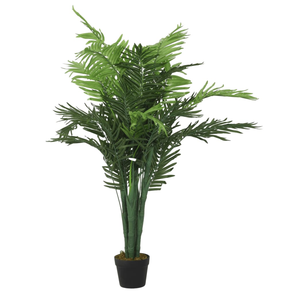 Umetna palma 18 listov 80 cm zelena - slika 2