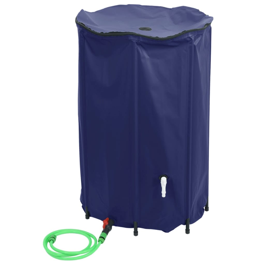 Rezervoar za vodo s pipo zložljiv 1000 L PVC - slika 3