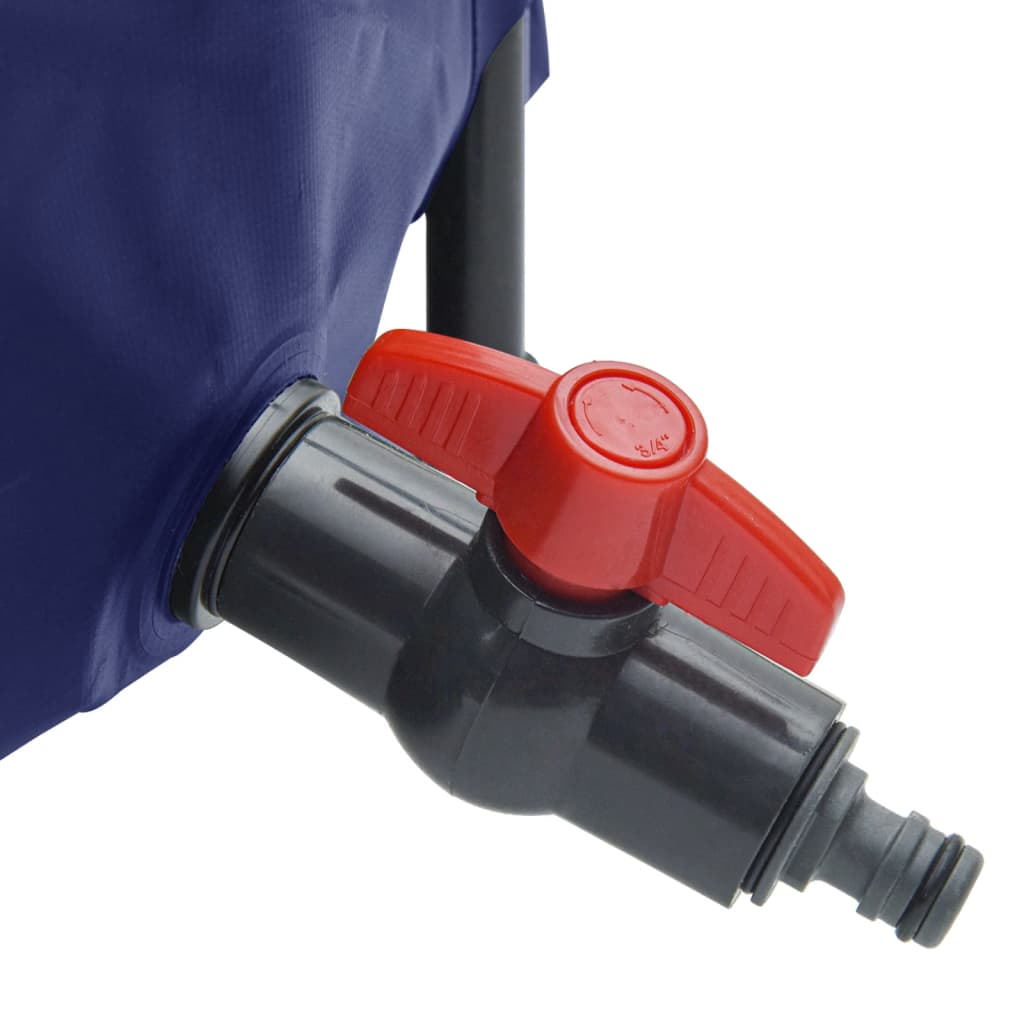 Rezervoar za vodo s pipo zložljiv 1000 L PVC - slika 8