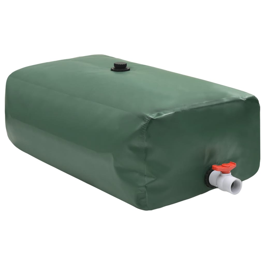 Rezervoar za vodo s pipo zložljiv 100 L PVC