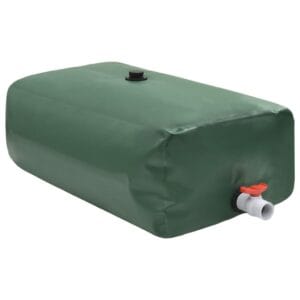 Rezervoar za vodo s pipo zložljiv 500 L PVC