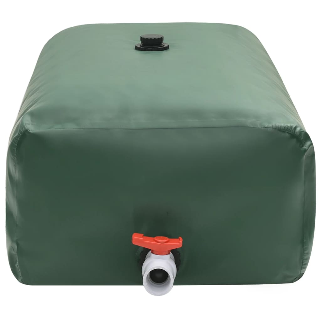 Rezervoar za vodo s pipo zložljiv 1500 L PVC - slika 3
