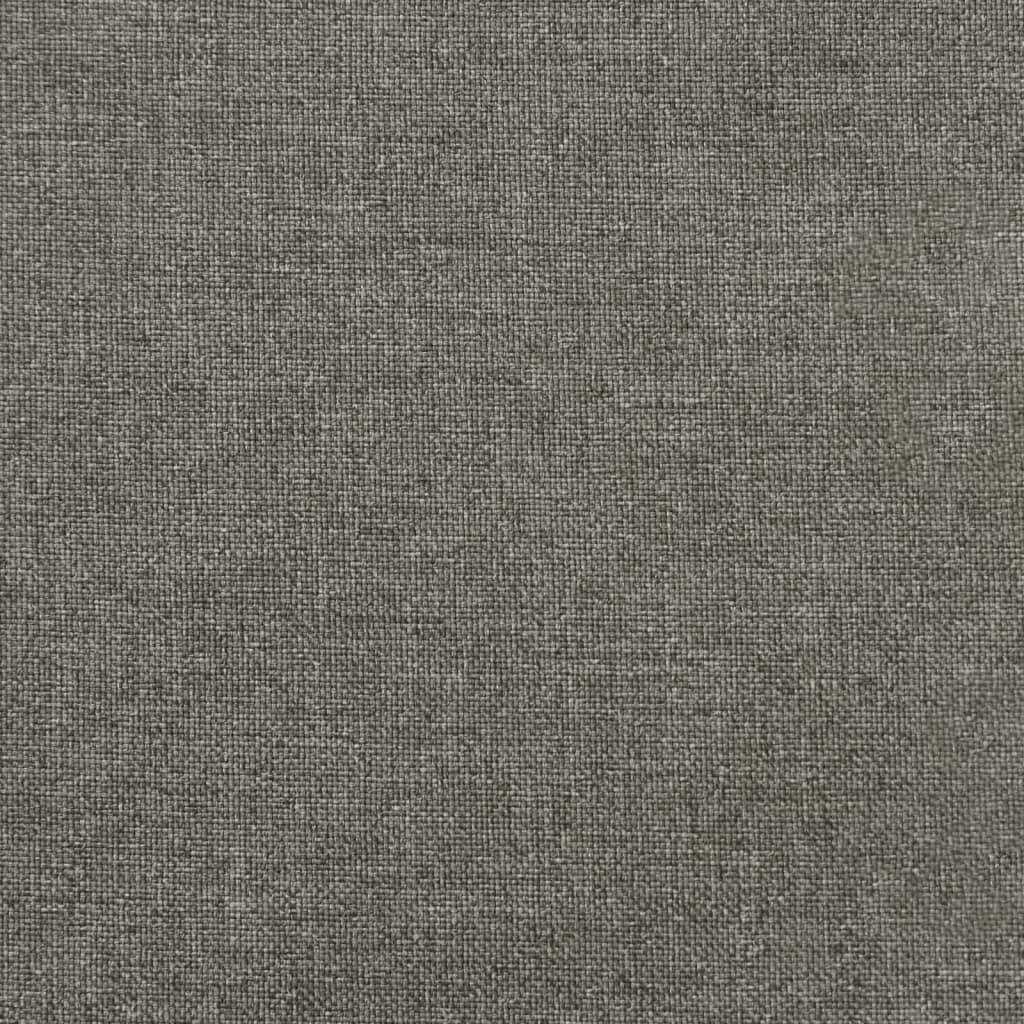 Blazina za vrtno klop melanž sivo-rjava 120x50x7 cm blago - slika 7