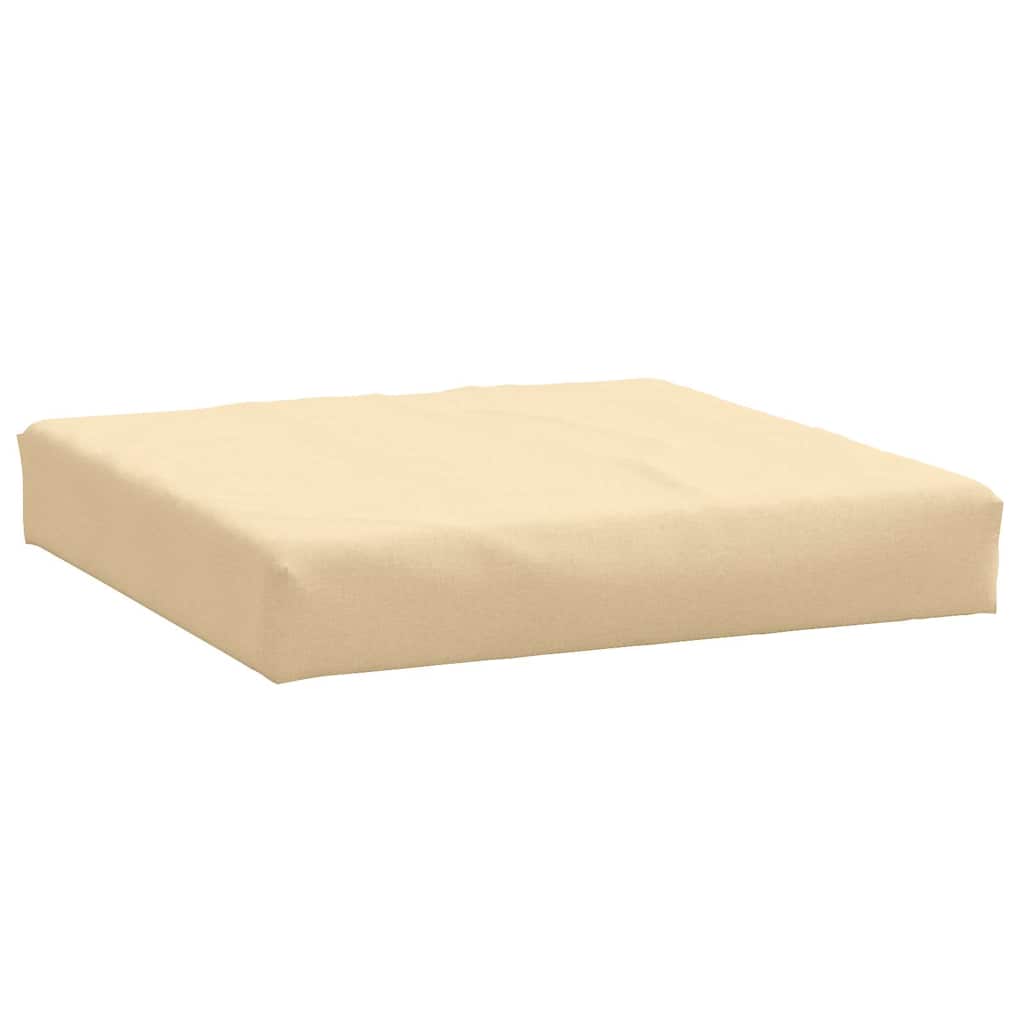 Blazine za palete 3 kosi melanž bež blago - slika 5