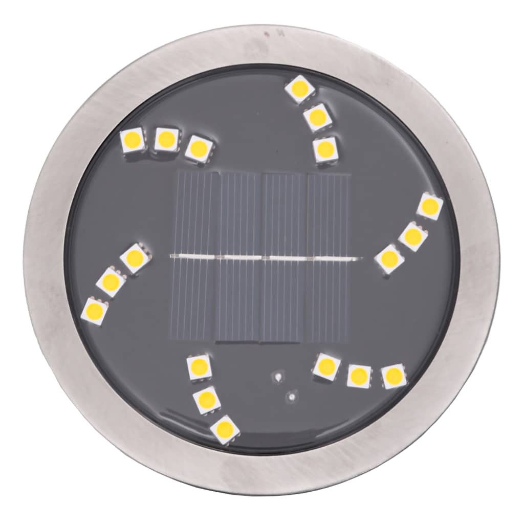 Solarne talne svetilke s konicami | 12 kos. | Toplo bela - slika 6