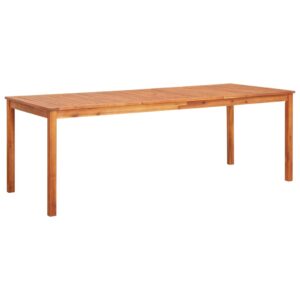 Vrtna miza 215x90x74 cm trden akacijev les