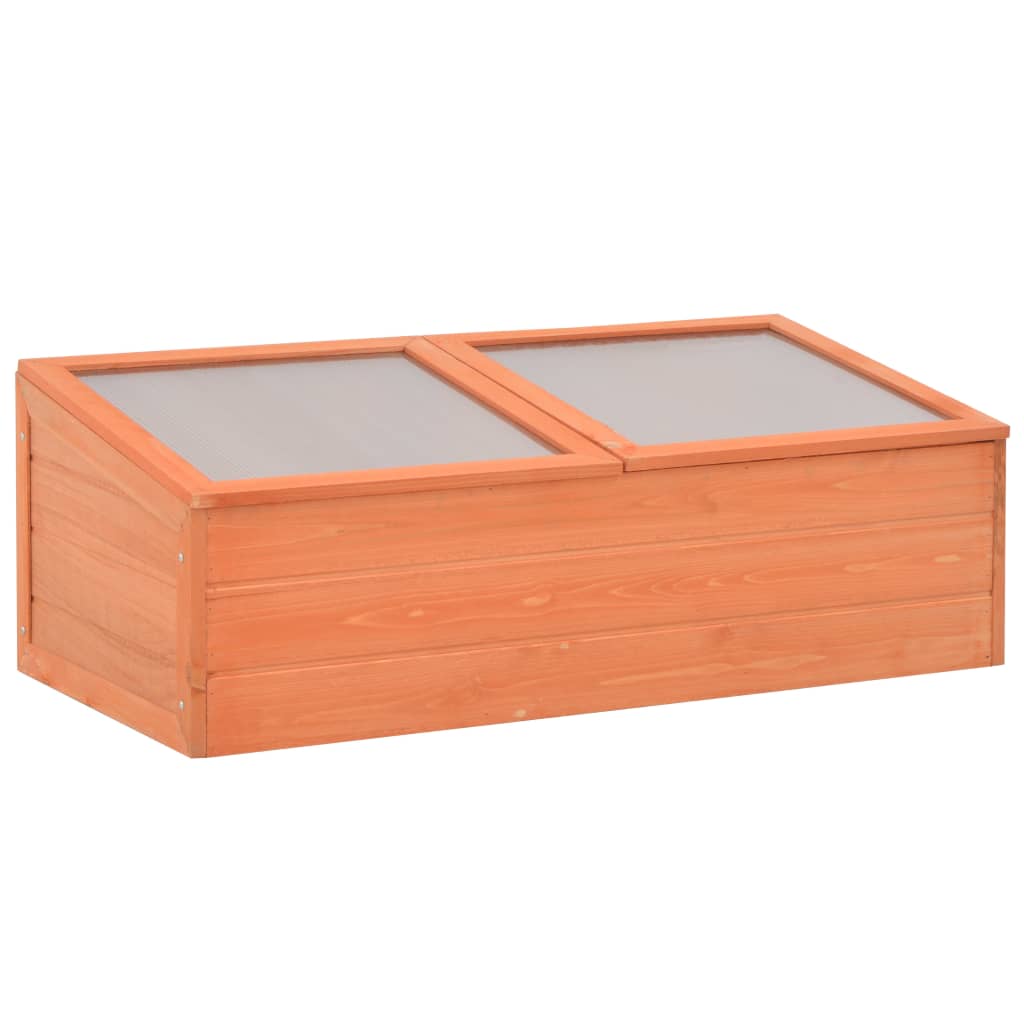 Topla greda iz lesa 100 x 50 x 34 cm, rjava