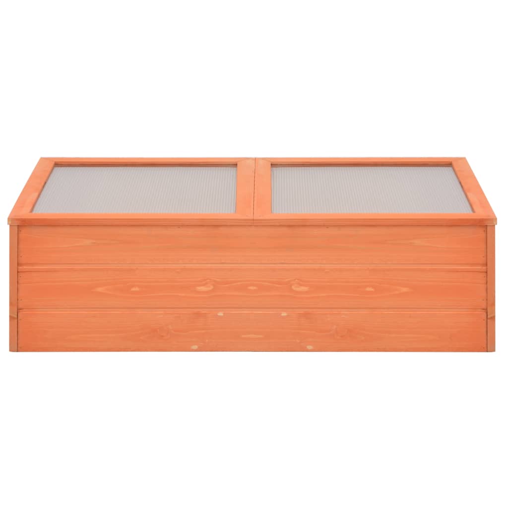 Topla greda iz lesa 100 x 50 x 34 cm, rjava - slika 2