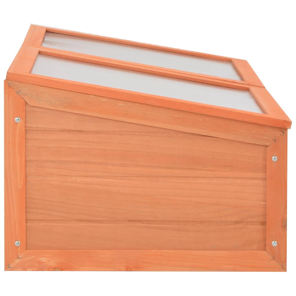 Topla greda iz lesa 100 x 50 x 34 cm, rjava - slika 5