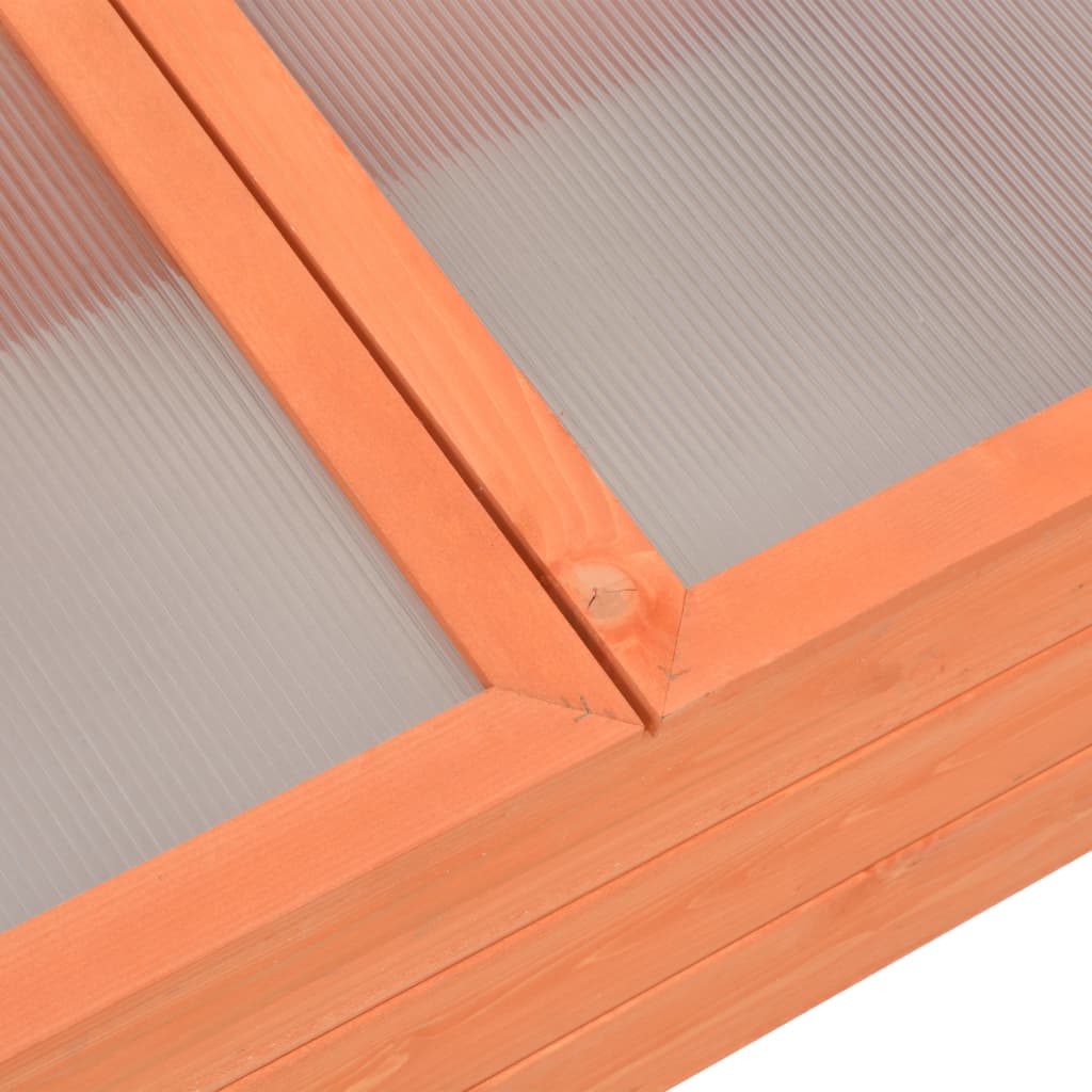 Topla greda iz lesa 100 x 50 x 34 cm, rjava - slika 7