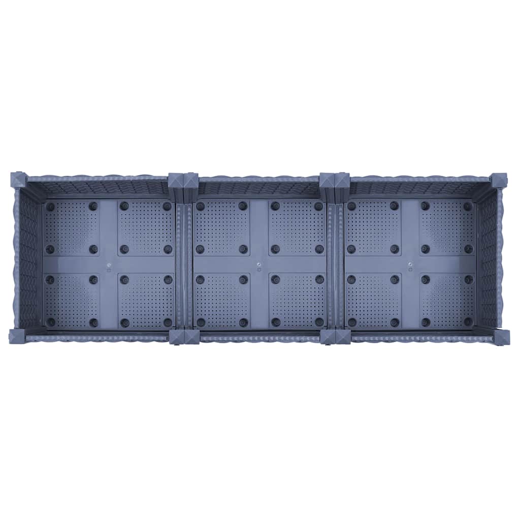 Visoka greda 120x40x71 cm polipropilen - slika 5