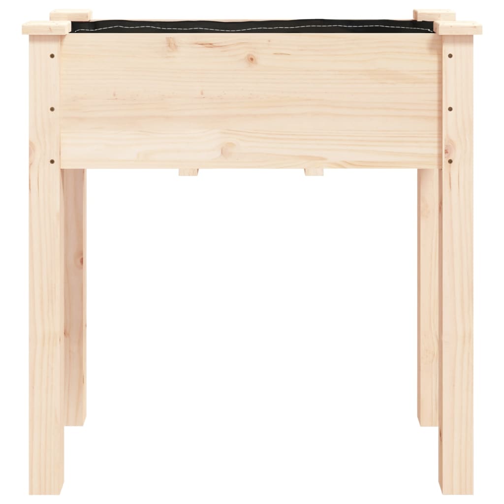 Korito s podlogo 71x37x76 cm trden les jelke - slika 4
