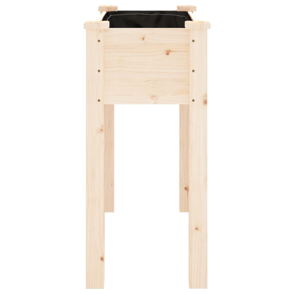 Korito s podlogo 71x37x76 cm trden les jelke - slika 5