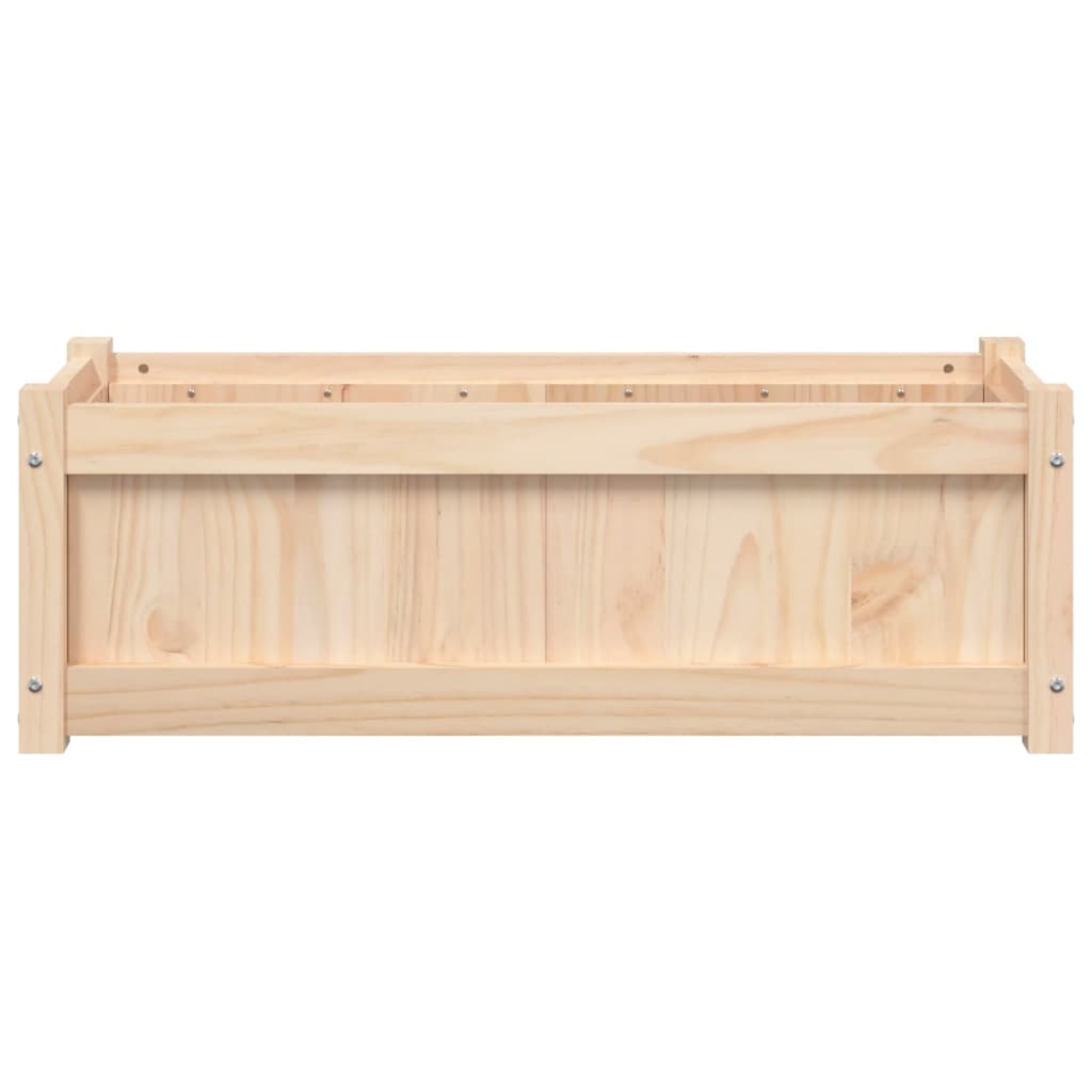 Vrtno cvetlično korito 90x31x31 cm trdna borovina - slika 5