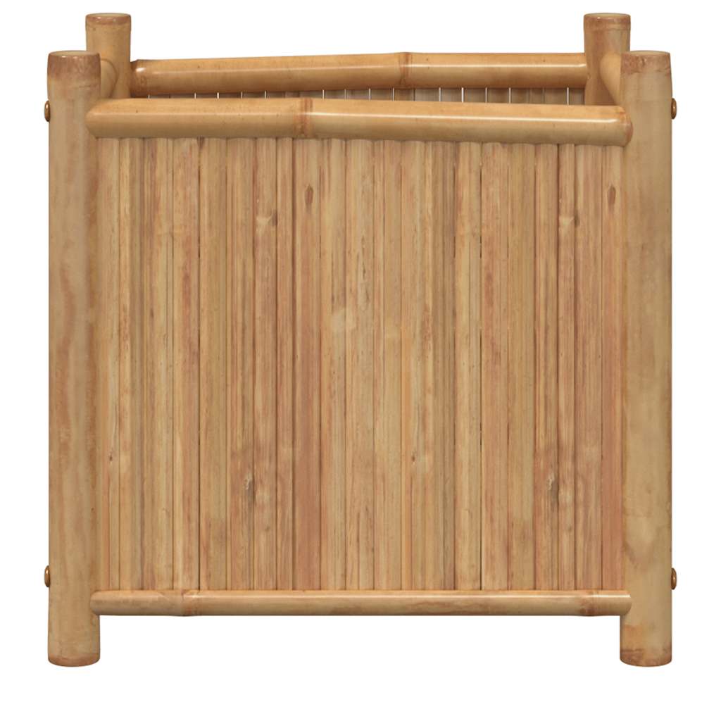Cvetlično korito 50x50x50 cm bambus - slika 4