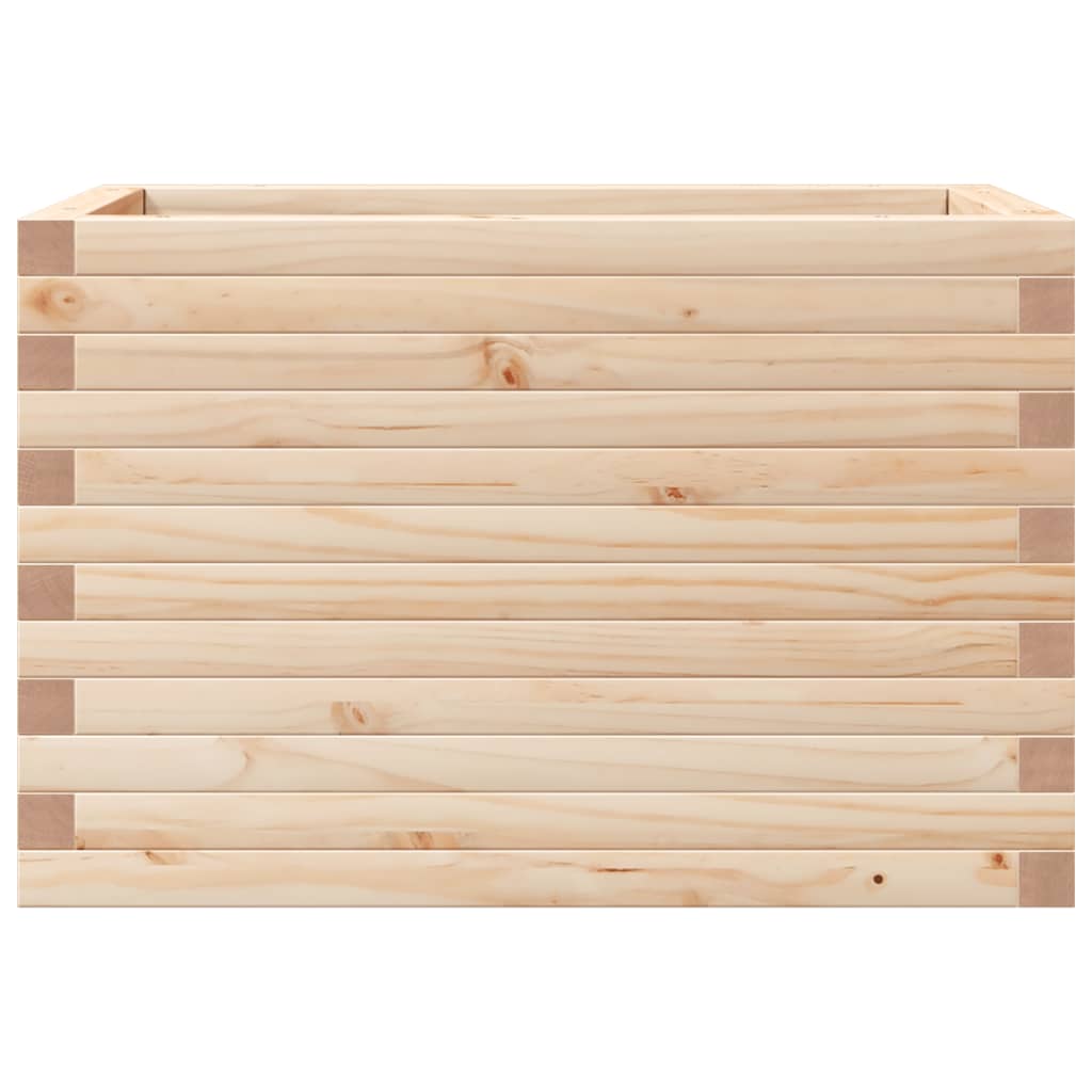 Vrtno cvetlično korito 70x40x45,5 cm trdna borovina - slika 5