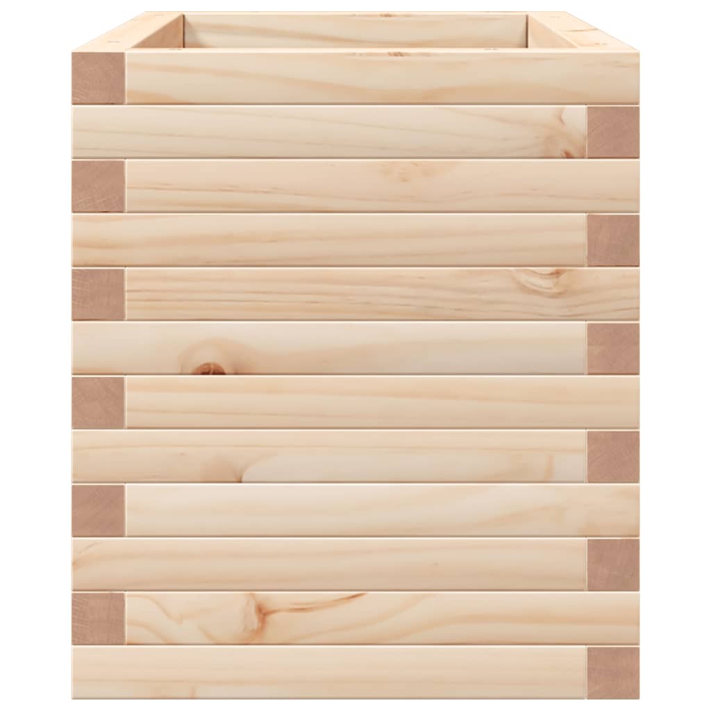 Vrtno cvetlično korito 70x40x45,5 cm trdna borovina - slika 6