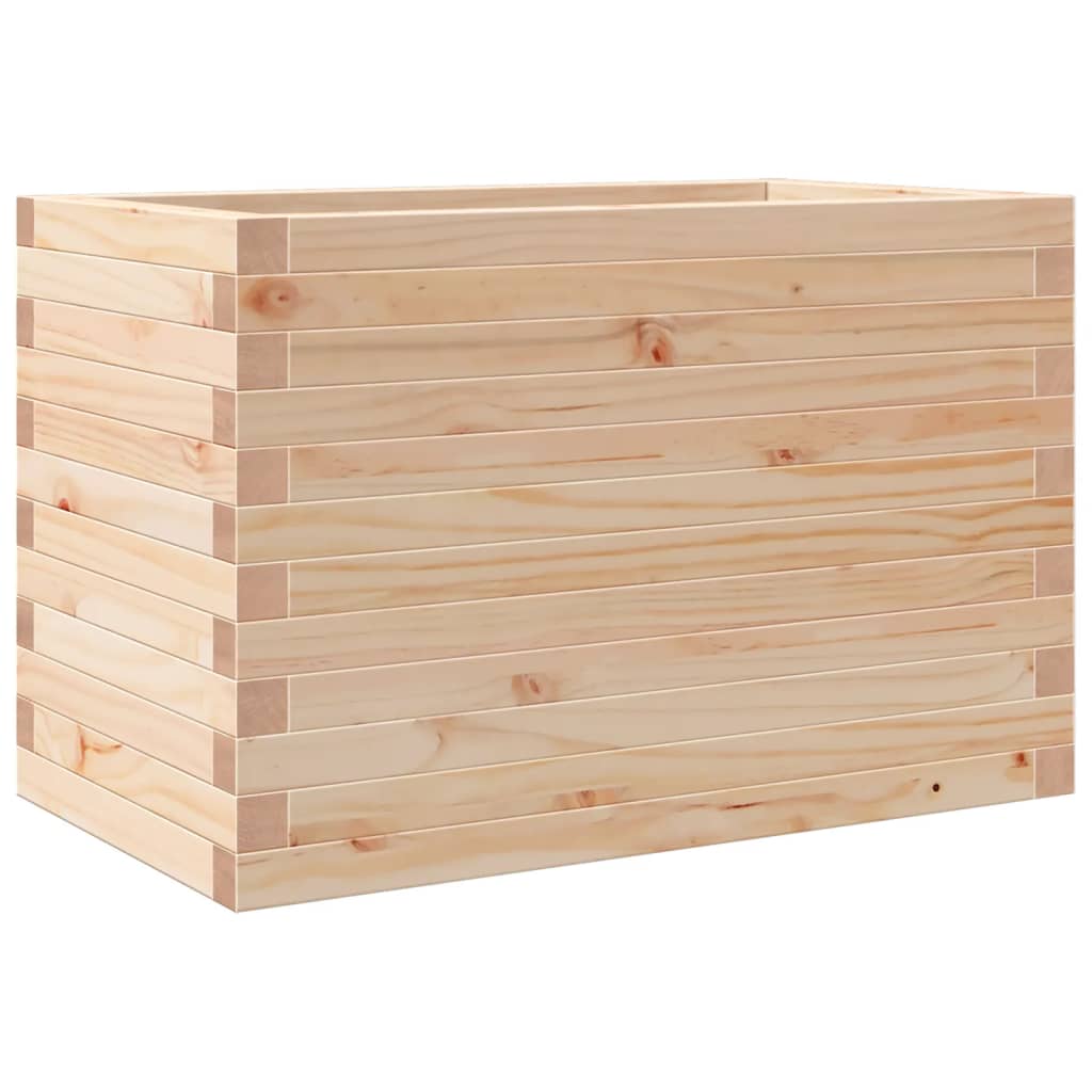 Vrtno cvetlično korito 70x40x45,5 cm trdna borovina - slika 7