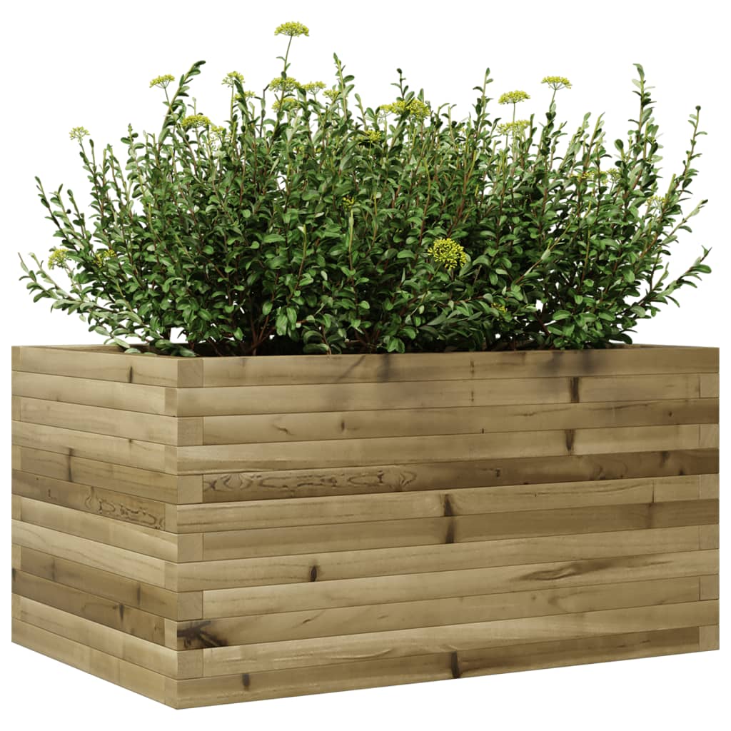 Vrtno cvetlično korito 90x60x45,5 cm impregnirana borovina - slika 4