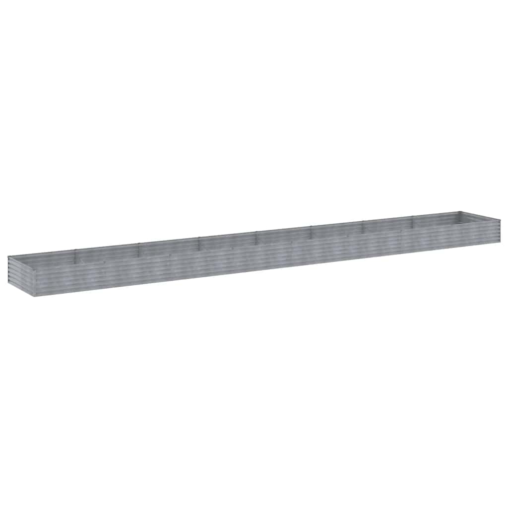 Vrtna visoka greda 770x100x36 cm corten jeklo - slika 3