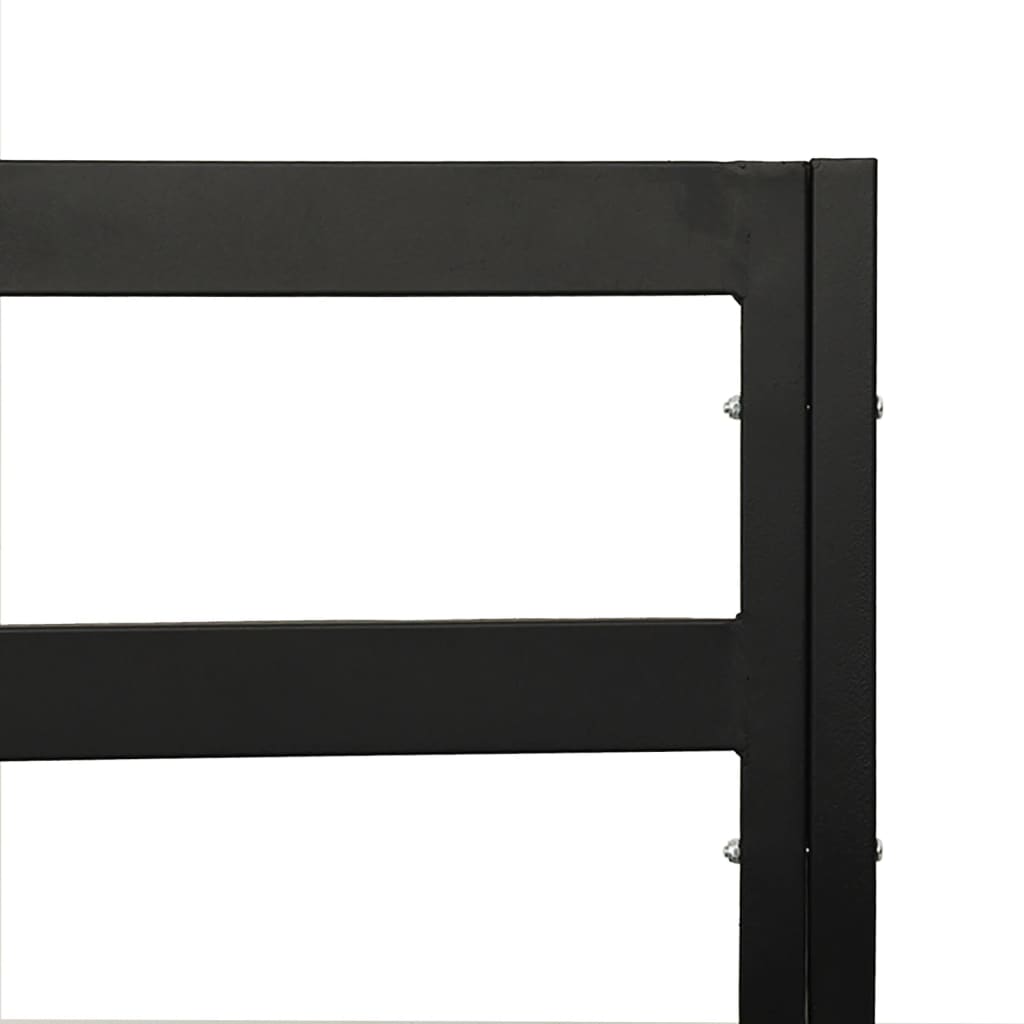 Vrtni stol s sivimi blazinami 76x76x79 cm jeklo - slika 7