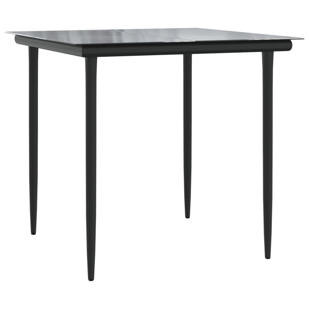 Vrtna jedilna garnitura 3-delna z blazinami bež poli ratan – 57x90 cm, svetlo siva blazine - slika 3