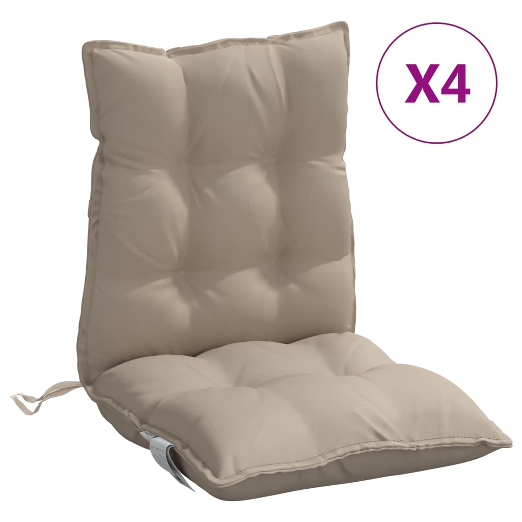 Blazina za stol 4 kosi taupe oxford tkanina - slika 2