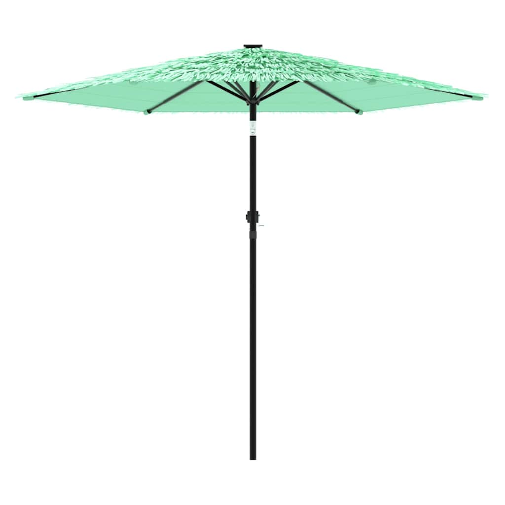Vrtni senčnik z jeklenim drogom zelen 268x268x226 cm - slika 4