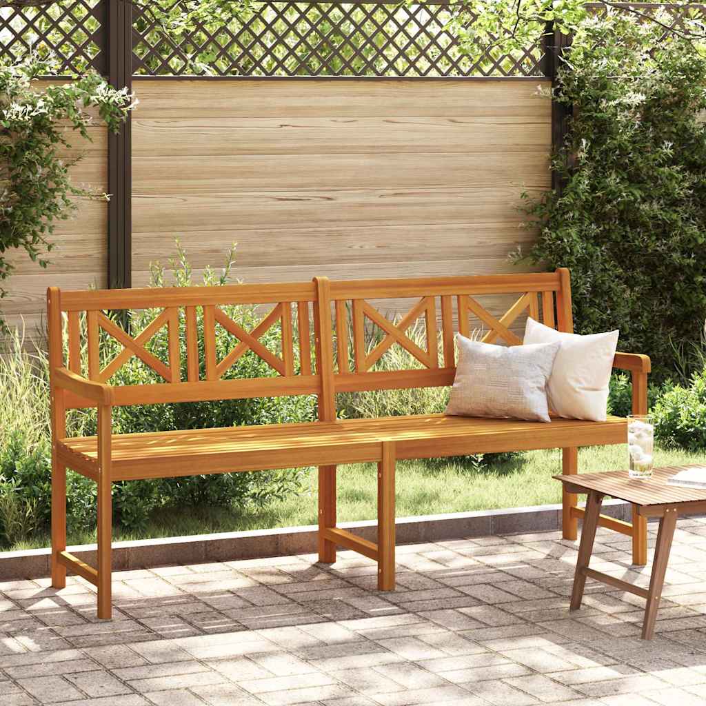 Zunanja klop Naravna 180 x 56 x 90 cm Masiven les akacije
