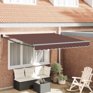 Električna tenda 3 x 2,5 m rjava
