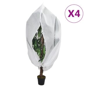 Koprena za rastline z zadrgo 3,93 x 3,5 m, 4 kosi, 70 g/m²