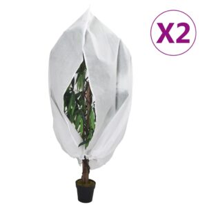 Koprena za rastline z zadrgo 1,2 x 1,8 m, 2 kosa, 70 g/m²